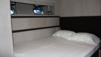 Motor yacht IROCK -  Twin Cabin converted to double bed